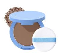 Ateticime Matte Wet And Dry Powder, Summer Long Lasting Waterproof Oil Control Face Pressed Powder, Matte Smooth Setting Powders Makeup to Achieve a Flawless Complexion (Gray Brown, One Size)