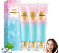 Ateticime Toothpaste, Ateticime Niacinamide Whitening Toothpaste Stain Removal, Whitening Toothpastes Sensitive Teeth for Adults, Effectively Whitens Teeth, Improves Gum Health, Fresh Breath (3)