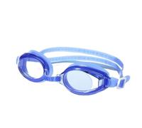 ATEUXOL Swimming Goggles Swimming Goggles Anti-fog Anti-ultraviolet High-definition Flat Mirror Adult Boys Girls Silicone Adjustable Without Restraint(Deep Blue)