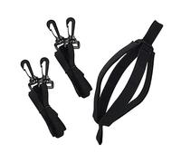 ATEUXOL Volleyball Aid Practice Trainer Volleyball Spike Trainer with Adjustable Belt Training Aid Practice Indoor Outdoor Train Supplies(Black)