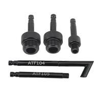 ATF Filler Adapters, 5Pcs ATF Automatic Transmission Fluid Oil Filler Adapters 2 Aluminum Alloy Replacement for AISIN 09G 01J CVT Transmission