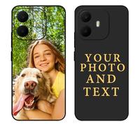 ATFDiY Custom Case Compatible with TCL K70 4G/K70 Power 4G, Personalized Photo Picture Text Design Slim Shockproof Protective TPU Phone Cover, DIY Gift