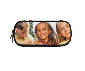 ATFDiY Customized Pencil Case for DIY Personalized Stationery Bag with Single Sided or Full Print Designs and Transparent View Options for Students and Professionals Organization (Full-Surface)