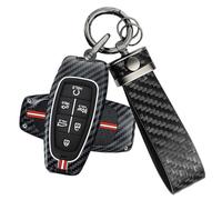 ATFIGII Car Key Cover Compatible with Hyundai Ioniq 5 Santa Fe Tucson 2022 2023 2024 Fob Case Holder Metal Protector 6 Buttons A Gray