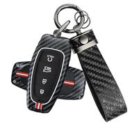 ATFIGII Car Key Cover Compatible with Hyundai Ioniq 5 Santa Fe Tucson 2022 2023 2024 Fob Case Holder Metal Protector 4 Buttons A Gray