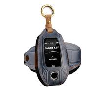 ATFIGII Key Fob Cover Compatible with BMW Display Key 5/6/7 Series 750Li 730Li 740Li 760Li M550ix i8 X3 X4 X5 X6 X7 LCD Fob Case, C Blue, LCD display key Fob Cover