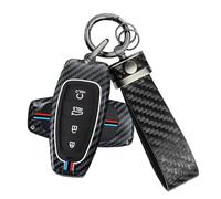 ATFIGII Key Fob Cover Compatible with Hyundai Ioniq 5 Santa Fe Tucson 2022 2023 2024 Case Holder Shell Metal Protector 4 Buttons A Gray
