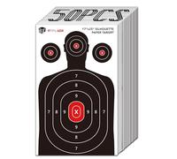 ATFLBOX Pack of 50 Human Silhouette Paper Target for the Area, 43 x 63.5 cm Target Paper for Handguns, Pistols, Rifles, Air Rifles, Pellet Gun, BB Guns