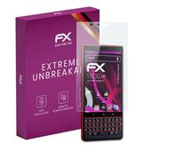 atFoliX Plastic Glass Protective Film compatible with Blackberry Key2 LE, 9H Hybrid-Glass FX Screen Protector