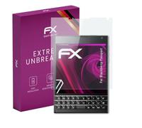 atFoliX Plastic Glass Protective Film compatible with Blackberry Passport, 9H Hybrid-Glass FX Screen Protector