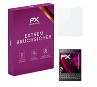 atFoliX Plastic Glass Protective Film compatible with Blackberry Passport Glass Protector, 9H Hybrid-Glass FX Screen Protector