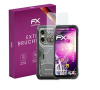 atFoliX Plastic Glass Protective Film compatible with Blackview Xplore 1, 9H Hybrid-Glass FX Screen Protector