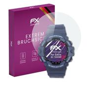 atFoliX Plastic Glass Protective Film compatible with Casio AE-1500WH, 9H Hybrid-Glass FX Screen Protector