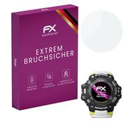 atFoliX Plastic Glass Protective Film compatible with Casio GBD-H1000, 9H Hybrid-Glass FX Screen Protector