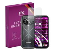 atFoliX Plastic Glass Protective Film compatible with Doogee S Cyber, 9H Hybrid-Glass FX Screen Protector