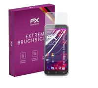 atFoliX Plastic Glass Protective Film compatible with Emporia Smart.5 Mini, 9H Hybrid-Glass FX Screen Protector