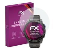 atFoliX Plastic Glass Protective Film compatible with Garmin D2 Mach 1 Pro 51mm, 9H Hybrid-Glass FX Screen Protector