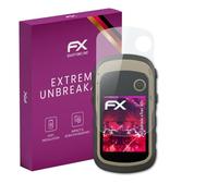 atFoliX Plastic Glass Protective Film compatible with Garmin eTrex 32x, 9H Hybrid-Glass FX Screen Protector