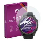 atFoliX Plastic Glass Protective Film compatible with Garmin Fenix 8 Pro 51 mm, 9H Hybrid-Glass FX Screen Protector