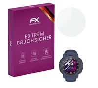 atFoliX Plastic Glass Protective Film compatible with Garmin Instinct Crossover, 9H Hybrid-Glass FX Screen Protector