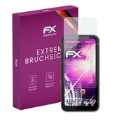 atFoliX Plastic Glass Protective Film compatible with Gigaset GX4 Pro, 9H Hybrid-Glass FX Screen Protector