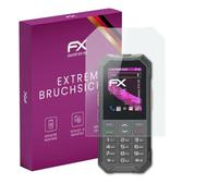 atFoliX Plastic Glass Protective Film compatible with Hammer H 6 LTE, 9H Hybrid-Glass FX Screen Protector