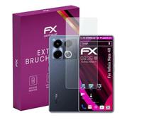 atFoliX Plastic Glass Protective Film compatible with Infinix Note 40, 9H Hybrid-Glass FX Screen Protector