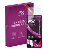 atFoliX Plastic Glass Protective Film compatible with Motorola Edge 20 Pro, 9H Hybrid-Glass FX Screen Protector