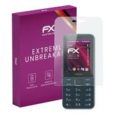 atFoliX Plastic Glass Protective Film compatible with Nokia 225 4G 2024, 9H Hybrid-Glass FX Screen Protector
