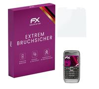 atFoliX Plastic Glass Protective Film compatible with Nokia E71 Glass Protector, 9H Hybrid-Glass FX Screen Protector