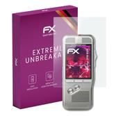 atFoliX Plastic Glass Protective Film compatible with Philips DPM 8000, 9H Hybrid-Glass FX Screen Protector