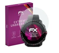 atFoliX Plastic Glass Protective Film compatible with Polar Grit X Pro, 9H Hybrid-Glass FX Screen Protector