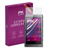 atFoliX Plastic Glass Protective Film compatible with Sony Walkman NW-A45, 9H Hybrid-Glass FX Screen Protector