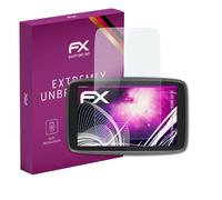 atFoliX Plastic Glass Protective Film compatible with TomTom GO 620/6200 2016, 9H Hybrid-Glass FX Screen Protector