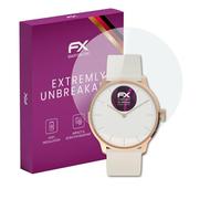 atFoliX Plastic Glass Protective Film compatible with Withings ScanWatch Light 37 mm, 9H Hybrid-Glass FX Screen Protector