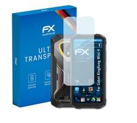 atFoliX Screen Protection Film compatible with Cubot KingKong Mini 4 Screen Protector, ultra-clear FX Protective Film (3X)