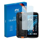 atFoliX Screen Protection Film compatible with Doogee Fire 3 Pro Screen Protector, ultra-clear FX Protective Film (3X)