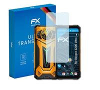atFoliX Screen Protection Film compatible with Doogee S200 Ultra Screen Protector, ultra-clear FX Protective Film (3X)