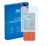 atFoliX Screen Protection Film compatible with Nokia 215 4G 2024 Screen Protector, ultra-clear FX Protective Film (3X)