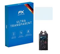 atFoliX Screen Protection Film compatible with Tascam DR-40X Screen Protector, ultra-clear FX Protective Film (3X)