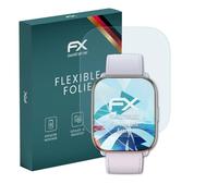 atFoliX Screen Protector compatible with Amazfit Active Protector Film, ultra clear and flexible FX Screen Protection Film (3X)