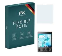 atFoliX Screen Protector compatible with Blackberry Passport Protector Film, ultra clear and flexible FX Screen Protection Film (3X)