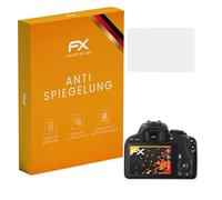 atFoliX Screen Protector compatible with Canon EOS 100D / Rebel SL1 Screen Protection Film, anti-reflective and shock-absorbing FX Protector Film (3X)