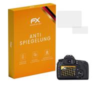 atFoliX Screen Protector compatible with Canon EOS 5D Mark III Screen Protection Film, anti-reflective and shock-absorbing FX Protector Film (Set of 3)