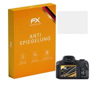 atFoliX Screen Protector compatible with Canon PowerShot SX70 HS Screen Protection Film, anti-reflective and shock-absorbing FX Protector Film (3X)