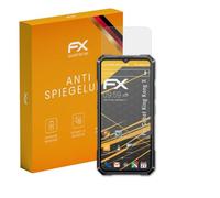 atFoliX Screen Protector compatible with Cubot KingKong X Screen Protection Film, anti-reflective and shock-absorbing FX Protector Film (3X)