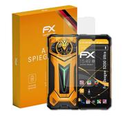 atFoliX Screen Protector compatible with Doogee S200 Ultra Screen Protection Film, anti-reflective and shock-absorbing FX Protector Film (3X)
