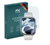 atFoliX Screen Protector compatible with Honor Choice Haylou Watch Protector Film, ultra clear and flexible FX Screen Protection Film (3X)