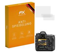 atFoliX Screen Protector compatible with Nikon D6 Screen Protection Film, anti-reflective and shock-absorbing FX Protector Film (Set of 3)