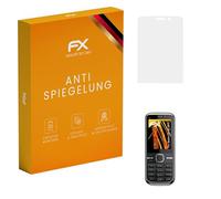 atFoliX Screen Protector compatible with Nokia C5-00 MP5 Screen Protection Film, anti-reflective and shock-absorbing FX Protector Film (3X)